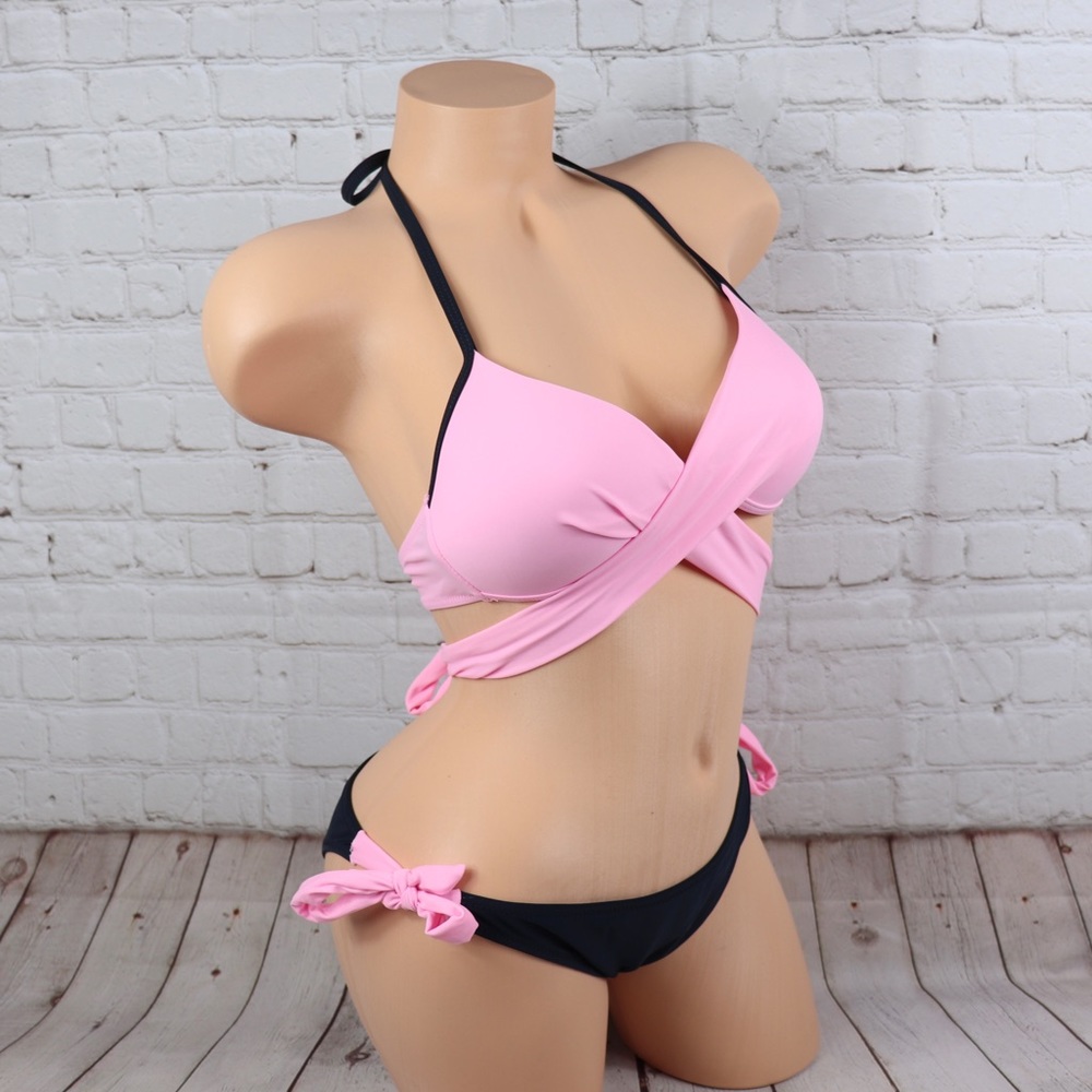 Sexy Push Up Two Piece Swimsuit - Picture 5 of 7